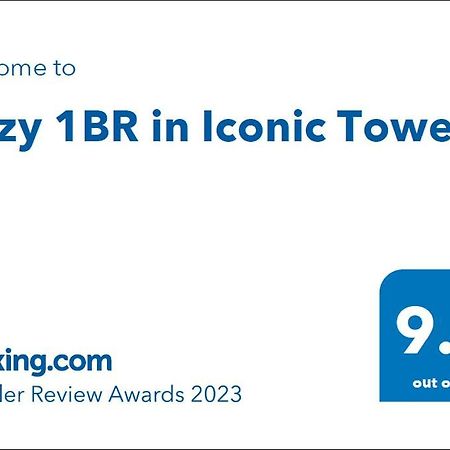 Apartamento Cozy 1Br In Iconic Tower Abu Dabi Exterior foto